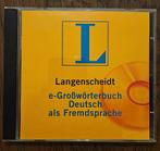 Langenscheidt Duits Woordenboek CD-ROM, Duits, Langenscheidt, Overige uitgevers, Ophalen of Verzenden
