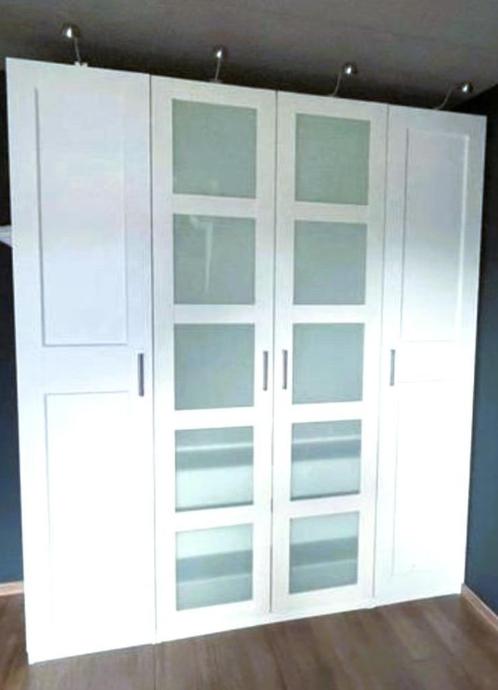 Ikea Pax kast wit 2 meter x 236, 3 Pax Kledingkasten Complee, Huis en Inrichting, Kasten | Kledingkasten, Gebruikt, 200 cm of meer