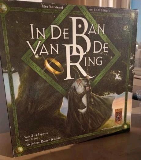 Bordspel: In de ban van de ring van Tolkien, Hobby en Vrije tijd, Gezelschapsspellen | Bordspellen, Zo goed als nieuw, Ophalen of Verzenden