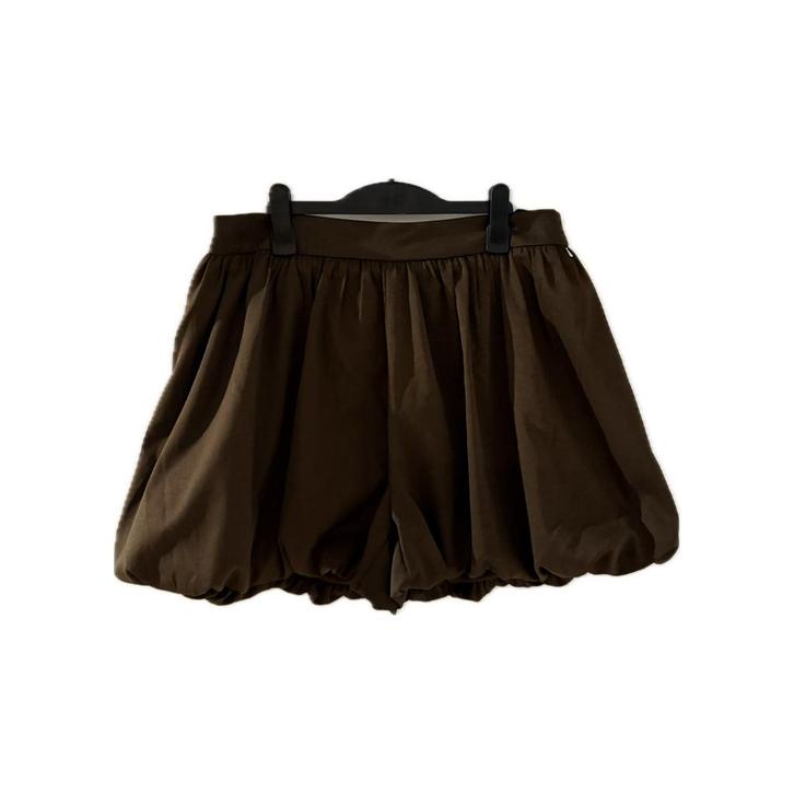 Ambika | Ballon Skort Ivaya Bruin | Maat L, Kleding | Dames, Rokken, Nieuw, Maat 38/40 (M), Bruin, Boven de knie, Ophalen of Verzenden
