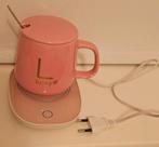 Roze Lucky Mok met Verwarmer, Huis en Inrichting, Ophalen, Zo goed als nieuw