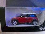 Mini Cooper S pullback modelauto, Ophalen of Verzenden, Zo goed als nieuw, Auto