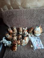 16 antieke parfumlampjes uiltjes,hondjes,havik,zeilschip, Antiek en Kunst, Ophalen of Verzenden