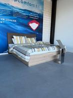 Poseidon waterbed 180-210 met houten ladenblok, Duo-systeem, 210 cm, Tweepersoons, Ophalen of Verzenden