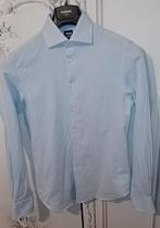 Boggi Milano shirt Cancilini stof 100% katoen maat 38, Blauw, Zo goed als nieuw, Boggi, Halswijdte 39/40 (M)