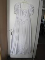 Witte trouwjurk, Maat 38/40 (M), Carnaval, Ophalen of Verzenden, Zo goed als nieuw