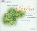 MONTEVERDI L orfeo 2 - CD WUNDERLICH WENZINGER ARCHIV, Cd's en Dvd's, Boxset, Gebruikt, Vocaal, Middeleeuwen en Renaissance