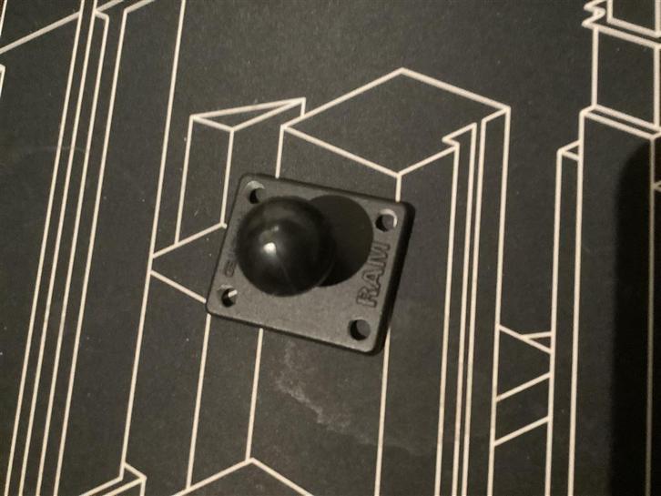 Montageplaat voor RAM Mount ? 1 inch bal, Telecommunicatie, Telefoonhouders, Nieuw, Auto, Ophalen of Verzenden