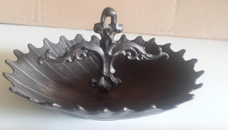 Gietijzeren asbak E.G. Zimmermann, Hanau ca. 1850, Antiek en Kunst, Curiosa en Brocante, Ophalen of Verzenden