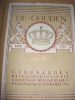 gedenkboek "de gouden kroon", Nederland, Tijdschrift of Boek, Ophalen of Verzenden, Zo goed als nieuw