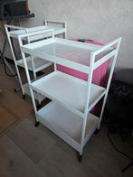 IKEA Nissafors Roltafel - Wit - Gebruikt, Ophalen, Gebruikt