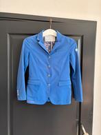 Wedstrijdjasje animo blauw maat 10jr, Dieren en Toebehoren, Paardrijkleding, Ophalen of Verzenden, Zo goed als nieuw, Dressuur