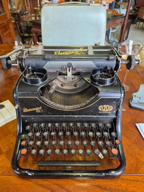 Rheinmetall typemachine, Antiek en Kunst, Antiek | Kantoor en Zakelijk, Ophalen
