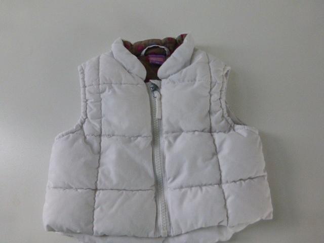 witte bodywarmer Frendz 68 gebloemde voering NIEUW, Kinderen en Baby's, Babykleding | Maat 68, Nieuw, Meisje, Jasje, Ophalen of Verzenden
