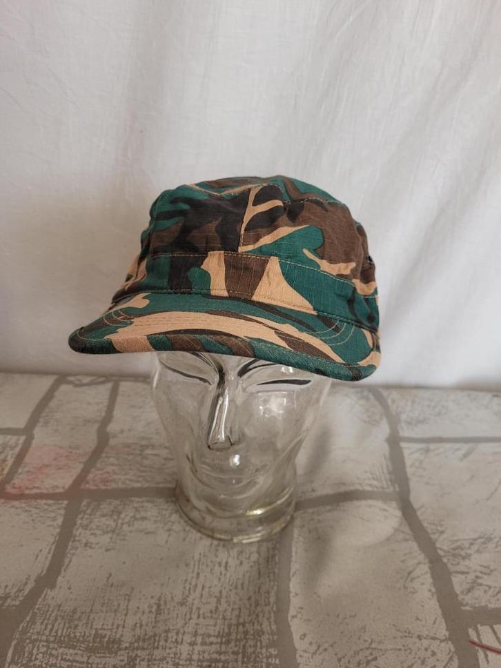 Stoere legerkleurige pet, Merk Fostex, Kleding | Heren, Hoeden en Petten, Zo goed als nieuw, Pet, Ophalen of Verzenden