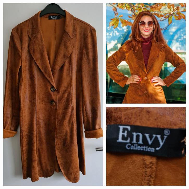 Nieuwe lange soepel vallende blazer van Envy Maat L, Kleding | Dames, Jasjes, Kostuums en Pakken, Nieuw, Jasje, Maat 42/44 (L)