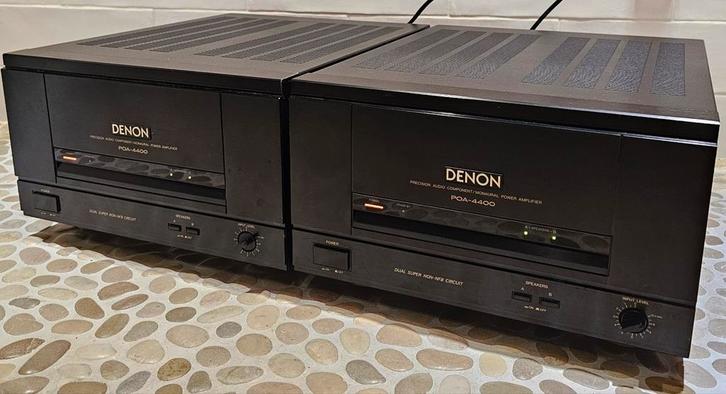 Denon POA4400 monoblokken 150wpc,  XLR ,geserviced,garantie!, Audio, Tv en Foto, Versterkers en Receivers, Refurbished, Stereo