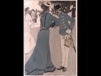 Originele jugendstil prent Laat uw kind eens zien, Gebruikt, -, Verzenden, -