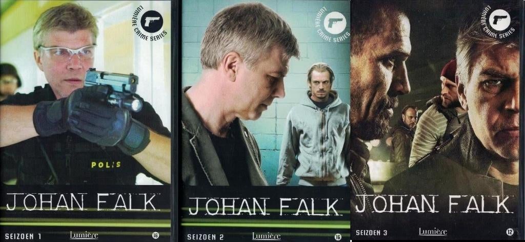 Johan Falk, Vanaf 16 jaar, Ophalen of Verzenden, Zo goed als nieuw, Thriller