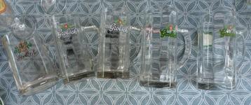 Grolsch (Bierglazen) verzameling    alles in 1 koop beschikbaar voor biedingen