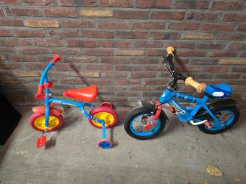 Kinderfiets en driewieler - Paw Patrol & Thomas beschikbaar voor biedingen