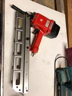 Haubold RN 100 D zware constructie tacker incl. nagels, Ophalen, Gebruikt