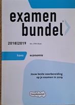 Examenbundel Economie HAVO 2019, Economie, Ophalen, Gelezen, HAVO