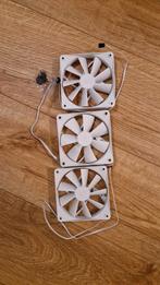 3x NZXT 120mm h6 flow Case Fans, Ophalen of Verzenden, Gebruikt, Luchtkoeling