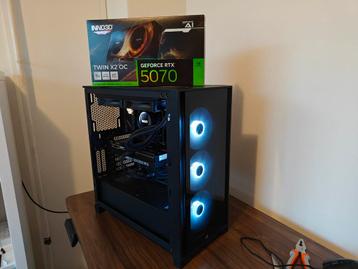 Gaming PC // RTX 5070 & AMD 7 5800X3D // beschikbaar voor biedingen