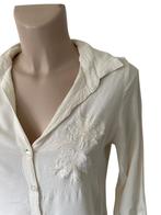 Fabienne Chapot blouse S, Kleding | Dames, Blouses en Tunieken, Wit, Ophalen of Verzenden, Zo goed als nieuw, Fabienne Chapot