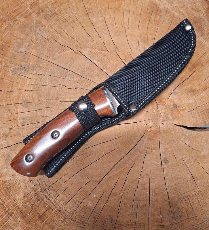 Wolf Edge Jachtmes met Schede, Verzamelen, Overige Verzamelen, Nieuw, Ophalen of Verzenden