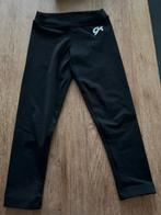 GK Elite Sportlegging Maat CM, Sport en Fitness, Turnen, Zo goed als nieuw, Turnbroekje, Zwart, Kindermaat 122 t/m 140