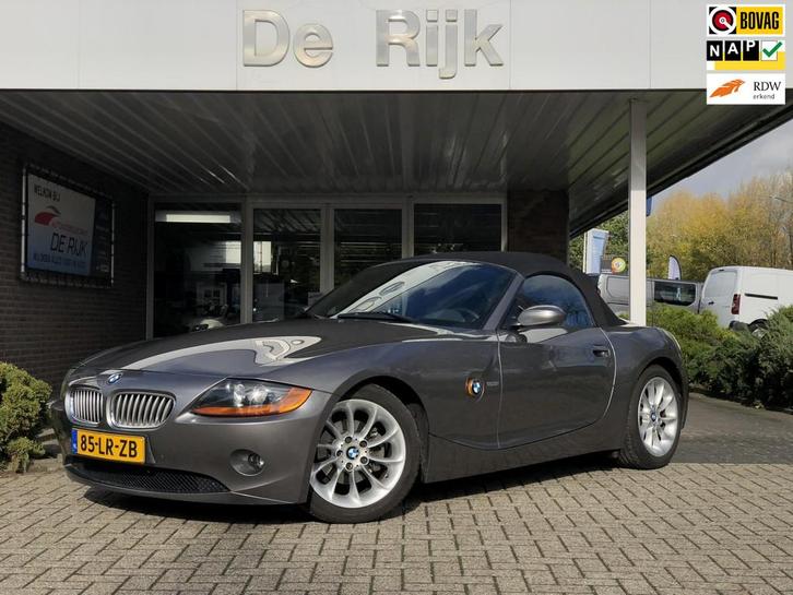 BMW Z4 Roadster 2.5i | Handbak | 2e Eigenaar | Airco, 17'' L, Auto's, BMW, Bedrijf, Te koop, Z4, ABS, Airbags, Airconditioning