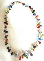 Glas kralen multi colour kralen ketting, Ophalen of Verzenden, Gebruikt, Overige kleuren, Overige materialen