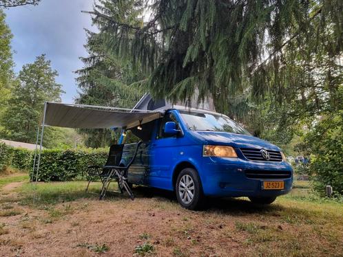 VW T5 Multivan Camper 2003 | Zonnepanelen | 4 slaapplaatsen, Caravans en Kamperen, Campers, Particulier, tot en met 4, Buscamper of Camperbus