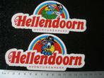 2x sticker avonturenpark hellendoorn papegaai piraat 50 jaar, Verzamelen, Stickers, Verzenden, Zo goed als nieuw, Bedrijf of Vereniging