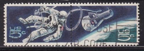 4058 - Amerika michel 930/931 gestempeld samenhangend , 9 ja, Postzegels en Munten, Postzegels | Amerika, Gestempeld, Noord-Amerika