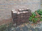 Tegels 14x14 rood/bruin GRATIS, Ophalen, Gebruikt, Beton, Terrastegels