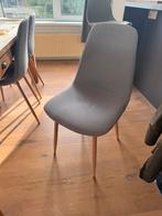 6 jysk jonstrup eetkamerstoelen grijs eiken, Huis en Inrichting, Stoelen, Ophalen, Zo goed als nieuw, Vijf, Zes of meer stoelen