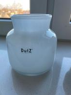 Mooi wit DUTZ vaasje, Ophalen, Wit, Minder dan 50 cm, Glas