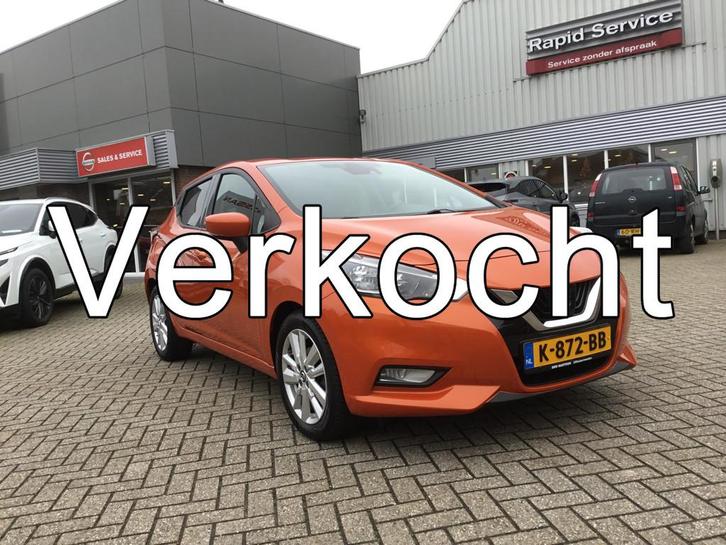 Nissan Micra 1.0 IG-T Business Edition (bj 2020), Auto's, Nissan, Bedrijf, Micra, ABS, Achteruitrijcamera, Airbags, Airconditioning