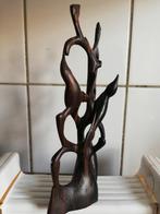 Houtsnijwerk. Indonesië. Coromandel. 18 cm., Antiek en Kunst, Ophalen