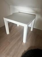 Witte Ikea tafeltje, Huis en Inrichting, 55 tot 75 cm, Gebruikt, 45 tot 60 cm, Hout