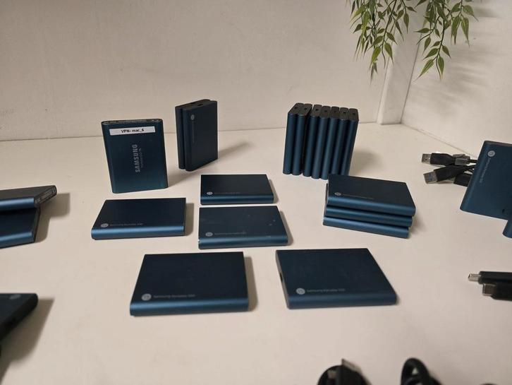 Samsung T5 portable SSD - externe SSD schijf 250GB - USB C!, Computers en Software, Harde schijven, Zo goed als nieuw, Laptop