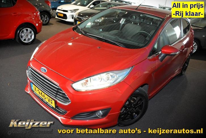 Ford Fiesta 1.0 EcoBoost Titanium ST look, Auto's, Ford, Te koop, Fiësta, ABS, Airbags, Airconditioning, Alarm, Bluetooth, Boordcomputer