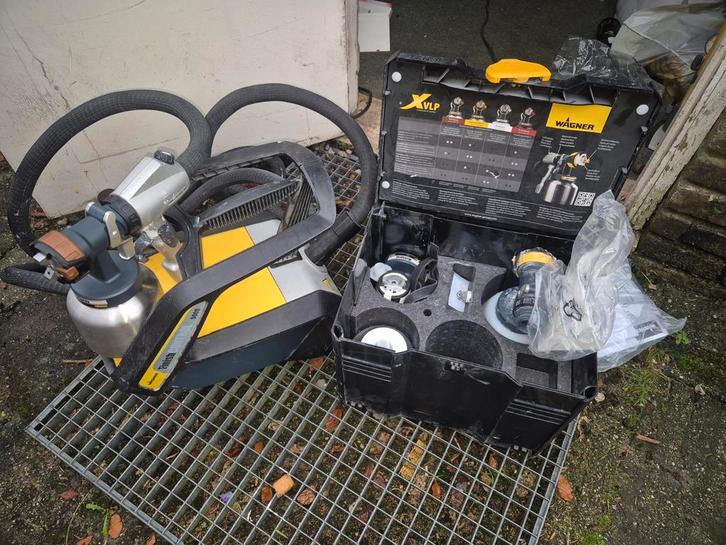 Wagner Verfspuit Machine, Doe-het-zelf en Verbouw, Schildersmaterialen, Gebruikt, Verfspuit of Verfpomp, Ophalen