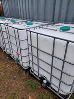 Vaten 1000 liter ibc, Tuin en Terras, Regentonnen, Ophalen, Kunststof, Met kraantje, 150 liter of meer