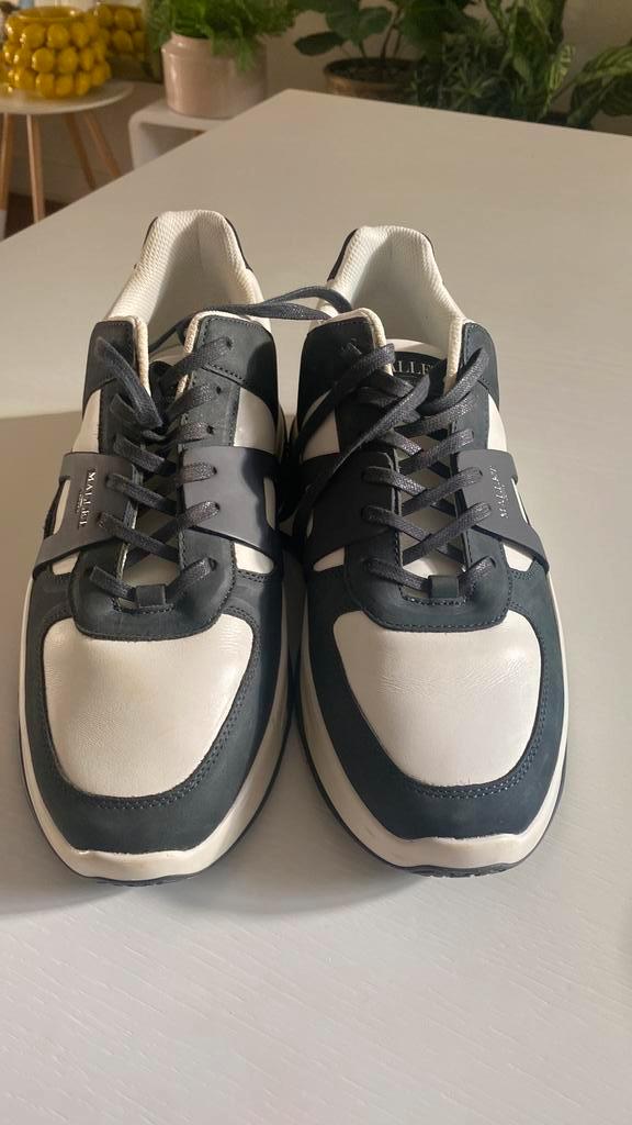 Mallet Sneakers Donkergrijs - 1x Gedragen, Kleding | Heren, Schoenen, Zo goed als nieuw, Sneakers of Gympen, Overige kleuren, Verzenden