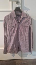 Armani overhemd maat S, Armani, Blauw, Halswijdte 38 (S) of kleiner, Ophalen of Verzenden