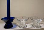 Iittala Kartio Kandelaars - Set van 3, Huis en Inrichting, Overige materialen, Ophalen of Verzenden, Zo goed als nieuw, Wit